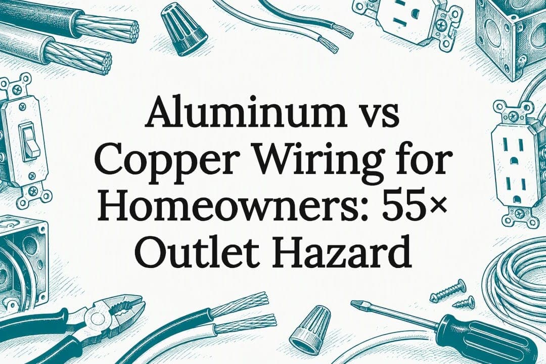 Aluminum vs Copper Wiring for Homeowners: 55× Outlet Hazard