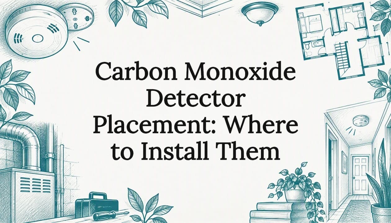 Carbon Monoxide Detector Placement: Where to Install Them