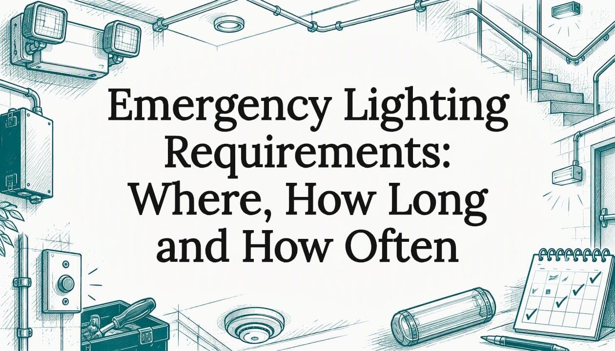 Emergency Lighting Requirements: Where, How Long and How Often