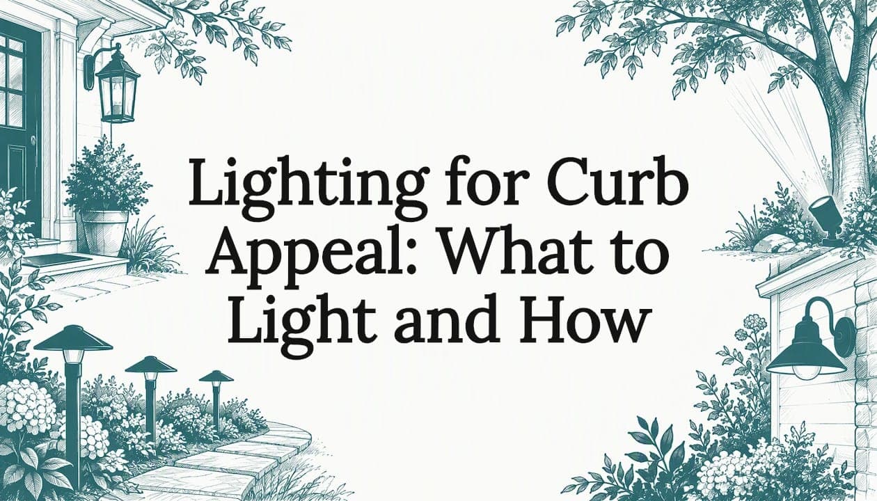 Lighting for Curb Appeal: What to Light and How